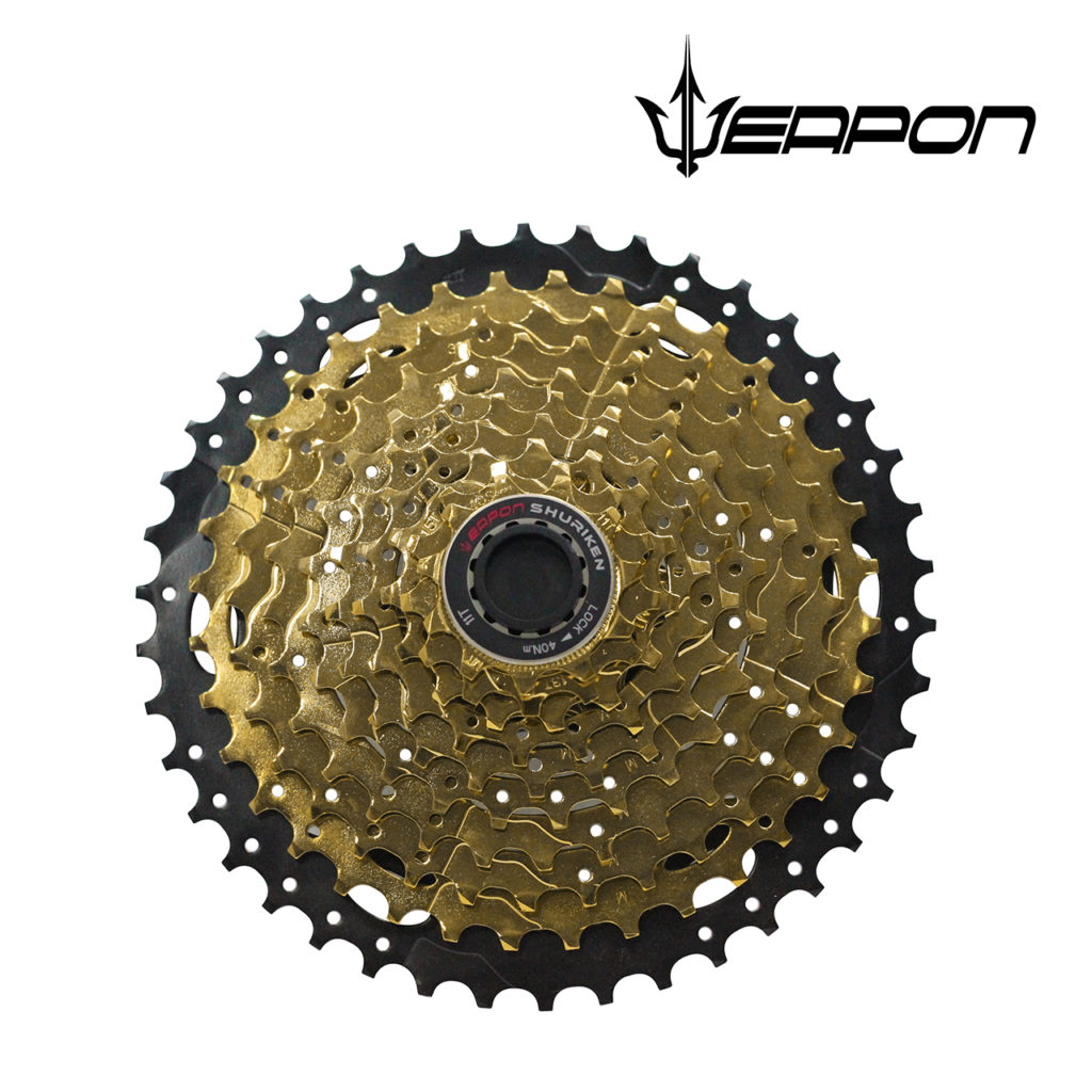 Weapon Cassette - 10 Speed Gold